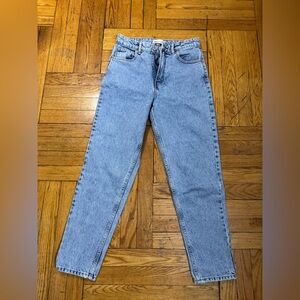Zara Mid Wash Mom Jeans size 4